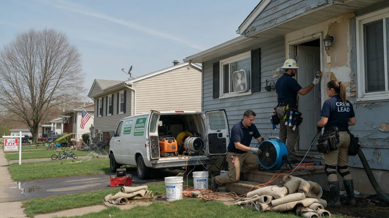 Flood Cleanup in Hawk Springs, WY near me