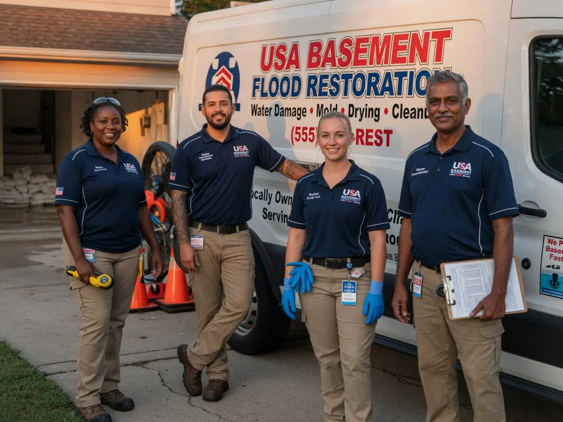 Basement Flood Cleanup company in Hawk Springs, WY