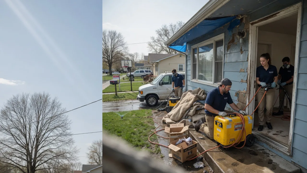 Basement Flood Cleanup in Hawk Springs, WY near me